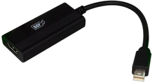 SCP 9AD-MDP1.4 - Mini Displayport 1.4 to HDMI 2.0b adapter dongle, male DP - Female HDMI, 4K@60Hz