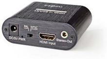 Nedis HDMI - Omvandlare | HDMI- ingång | SCART Hona | Envägs | 480i | 18 Gbps | Metall | Antracit
