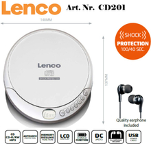 LENCO CD201 spelare MP3 Resume