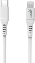GEAR Laddkabel USB-C till Lightning 1m Vit MFI C94