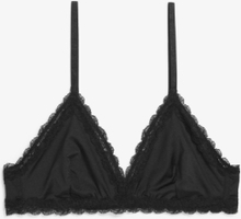 Soft triangle bra - Black