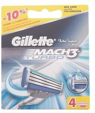 Ekstra barberblade Mach 3 Turbo Gillette (4 uds)
