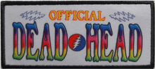 Grateful Dead: Standard Patch/Official Dead Head