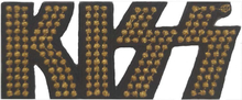 KISS: Standard Patch/Gold Studded Logo