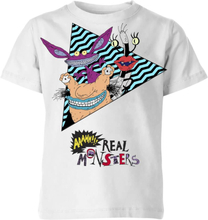 AAAHH Real Monsters Kids' T-Shirt - White - 9-10 Years