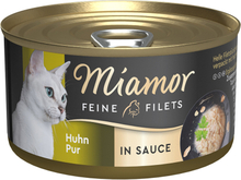 Miamor Feine Filets in Soße 24 x 85 g - Huhn pur