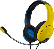 LVL40 Wired Stereo Headset - Yellow/Blue