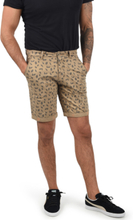 BLEND Herren kurze Hose zeitlose Chino-Shorts mit Feder-Print Allover 20710128