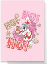 Tom And Jerry Ho! Ho! Ho! Greetings Card - Standard Card