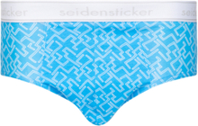 3er Pack seidensticker Cotton Flex Brief Slips für Herren mit Logo-Bund Unterhose 12.200033 Blau/Weiß