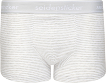 3er Pack seidensticker Cotton Flex Short Trunk Herren Boxershorts mit elastischem Bund 12.200025 Schwarz/Navy/Grau