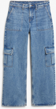 Kameko low waist cargo jeans - Blue