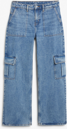 Kameko low waist cargo jeans - Blue