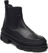 Boots - Flat Shoes Chelsea Boots Svart ANGULUS*Betinget Tilbud