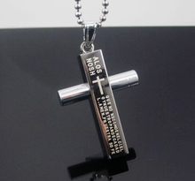 Halsband Lords Prayer Cross