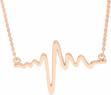 Halsband "Hjärtslag" i 18 K Guldplätering