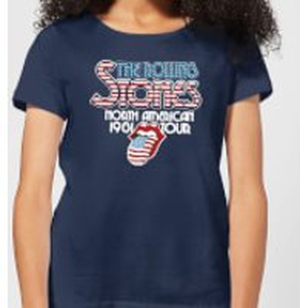 Rolling Stones 81 Tour Logo Women's T-Shirt - Navy - XL - Navy