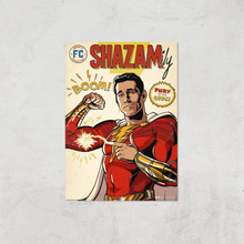 Shazam! Fury of the Gods Shazamily Giclee Art Print - A4 - Print Only