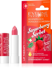 Eveline Lip Therapy Regenerating Lip Balm Strawberry Sorbet