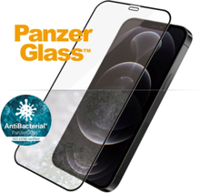 PanzerGlass Skärmskydd iPhone 12/12 Pro, Svart