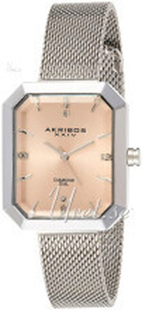 Akribos XXIV AK909SSPK Diamond Roséguldstonad/Stål