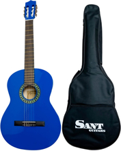 Sant Guitars CL-50-BL spansk guitar blå