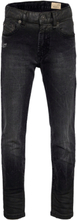 Mharky-J Trousers Jeans Regular Jeans Svart Diesel*Betinget Tilbud
