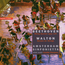 Beethoven / Walton: String Quartet/Sonata For...