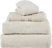 Fontana Towel Organic Home Textiles Bathroom Textiles Towels & Bath Towels Creme Mille Notti*Betinget Tilbud