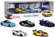Porsche 5 Pieces Giftpack Toys Toy Cars & Vehicles Toy Cars Multi/mønstret Majorette*Betinget Tilbud