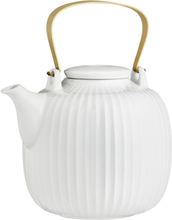 Hammershøi Tekande 1,2 L Home Tableware Jugs & Carafes Teapots White Kähler