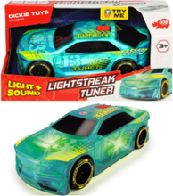 Dickie - Lightstreak Tuner Toys Toy Cars & Vehicles Toy Cars Green Dickie Toys
