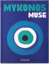 Mykonos Muse Home Decoration Books Blue New Mags