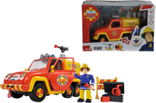 Fireman Sam - Fire Engine Venus Toys Toy Cars & Vehicles Toy Cars Fire Trucks Red Brandmand Sam