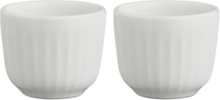 Hammershøi Eggeglass 2 Stk. Home Tableware Bowls Egg Cups Hvit Kähler*Betinget Tilbud