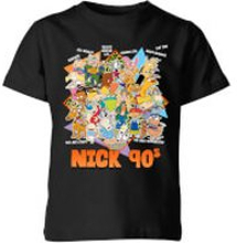 Nickelodeon Nostalgia Kids' T-Shirt - Black - 3-4 Years - Black