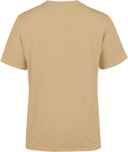 Jaws Retro Unisex T-Shirt - Tan - L