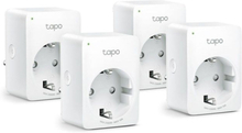 TP-link Tapo Mini Smart Wifi Fjernstrømbryter 4-pk.