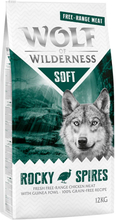 Wolf of Wilderness "Soft - Rocky Spires" Freiland-Huhn & Perlhuhn - getreidefrei - 2 x 12 kg