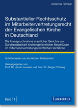 Substantieller Rechtsschutz im Mitarbeitervertretungsrecht der Evangelischen Kirche in Deutschland