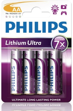 Philips 1,5V Ultra Lithium AA FR06 4-pack