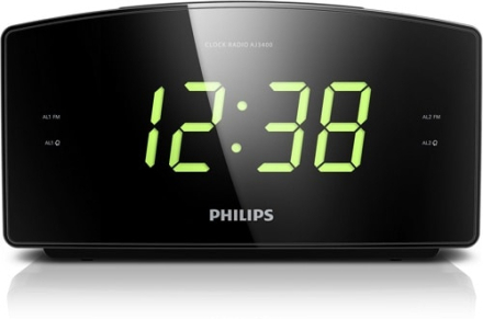 Philips AJ3400/12 Kolleradio, Musta