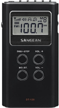 Sangean DT120 - Musta