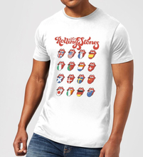 Rolling Stones International Licks Herren T-Shirt - Weiß - M