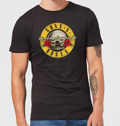Guns N Roses Bullet Herren T-Shirt - Schwarz - L