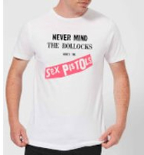 Sex Pistols Never Mind The B*llocks Men's T-Shirt - White - S