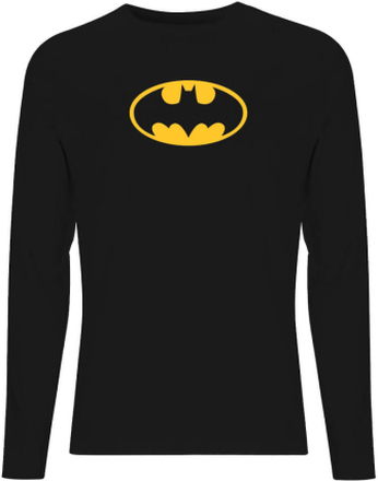 DC Justice League Core Batman Logo Unisex Long Sleeve T-Shirt - Black - XXL