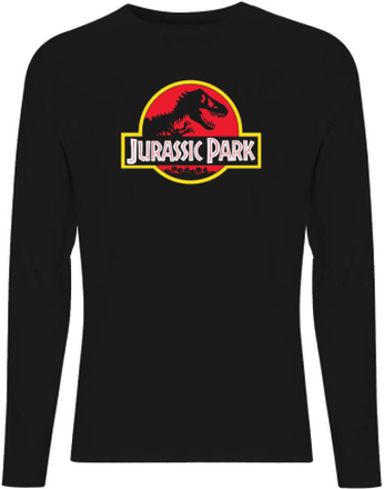 Jurassic Park Logo Unisex Long Sleeve T-Shirt - Black - M