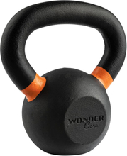 Wonder Core Kettlebell Power Verniciato 6 kg Nero e Arancione