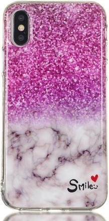 Apple iPhone XS / X Hülle - Soft TPU Cover - Smile